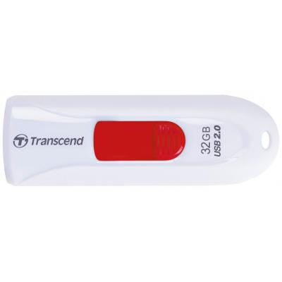 USB флеш накопичувач Transcend 32GB JetFlash 590 White USB 2.0 (TS32GJF590W) - зображення 1