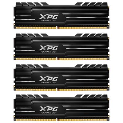 Модуль пам'яті для комп'ютера DDR4 32GB (4x8GB) 2800 MHz XPG GD10-HS Black ADATA (AX4U280038G17-QBG) - зображення 1