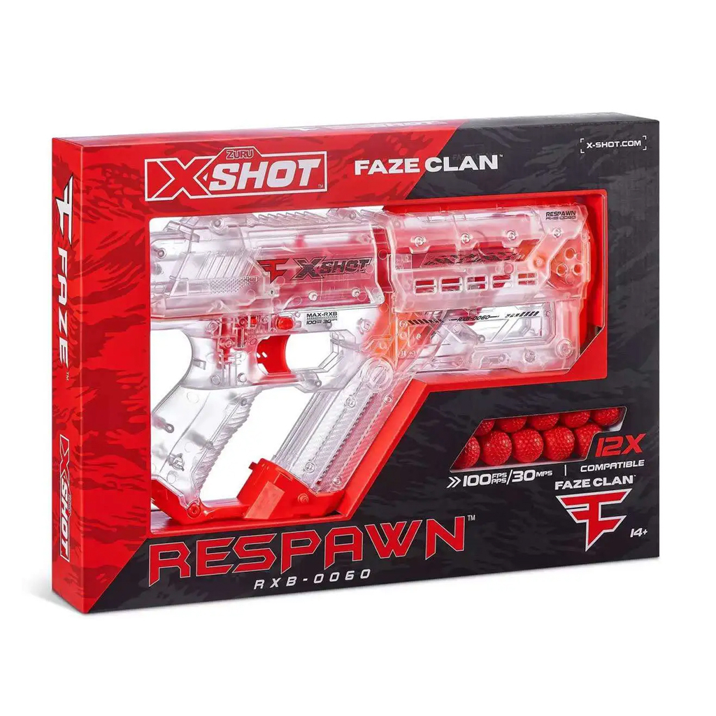 Іграшкова зброя Zuru X-Shot Швидкострільний бластер Chaos FAZE Respawn (12 кульок) (36499) - зображення 5