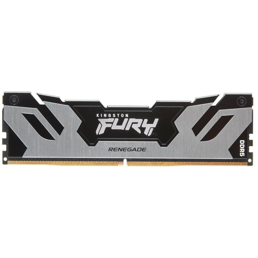 Модуль пам'яті для комп'ютера DDR5 32GB 6000 MHz Renegade Silver Kingston Fury (ex.HyperX) (KF560C32RS-32) - зображення 1