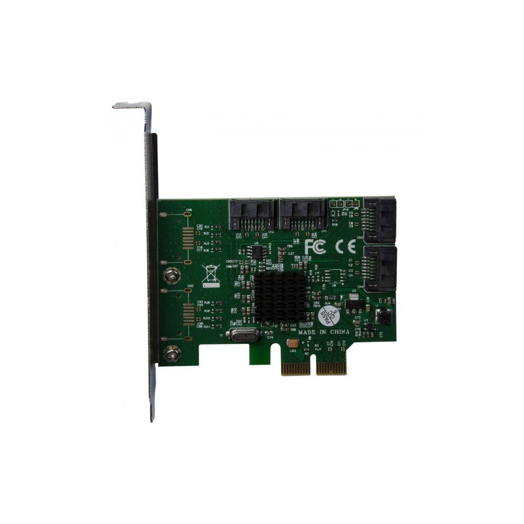 Контролер RAID Frime Marvell 88SE9230 4xSATA, 2xPCIe (ECF-PCIE4sRAID001.LP) - изображение 1