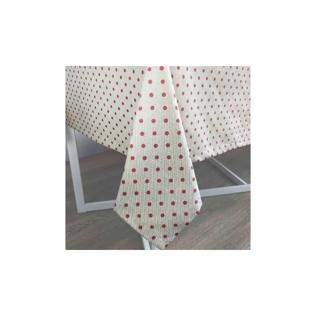 Скатертина Прованс Глорiя Горох 180х133 (4823093420168) - зображення 3