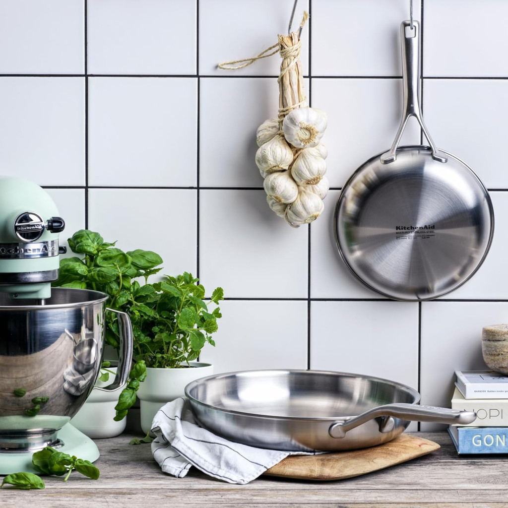 Сковорода KitchenAid Wok MSS 28 см 3,5 л з кришкою (CC003254-001) - зображення 7