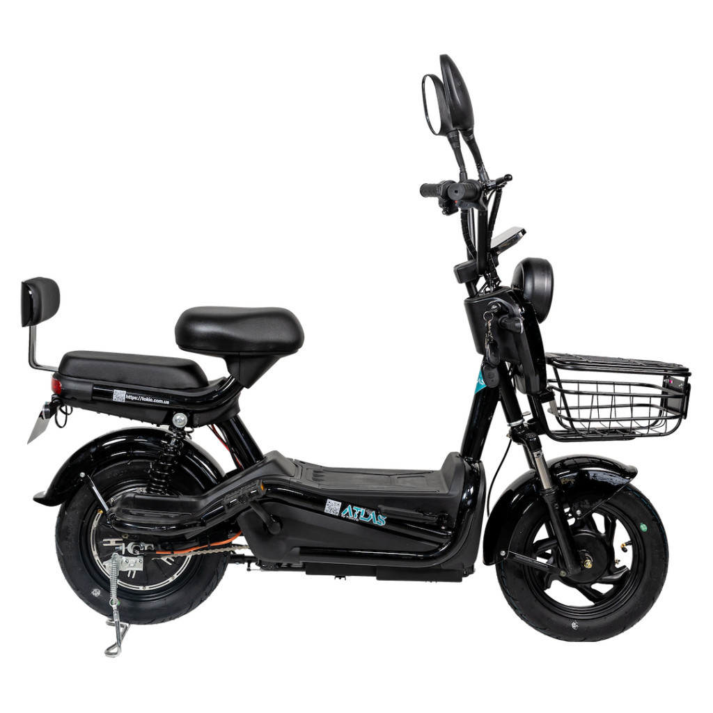 Електроскутер Atlas Elegant Black (2023) - зображення 3