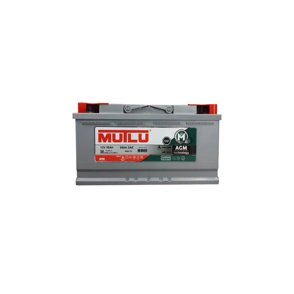 Акумулятор автомобільний MUTLU AGM 95Аh (AGM.L5.95.090.A) - зображення 1