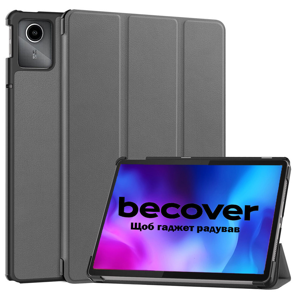 Чохол до планшета BeCover Smart Case Lenovo Tab M11 (2024) TB-TB330FU/Xiaoxin Pad 11 (2024) 11" Gray (710753) - зображення 8