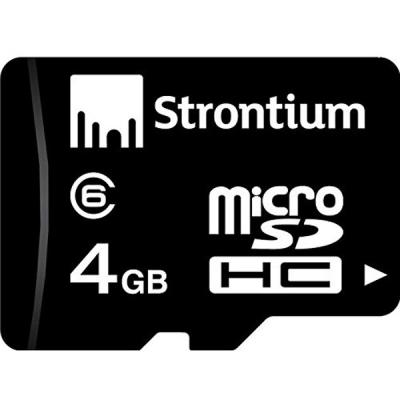 Карта пам'яті Strontium Flash 4GB microSD class6 (SR4GTFC6A) - зображення 2