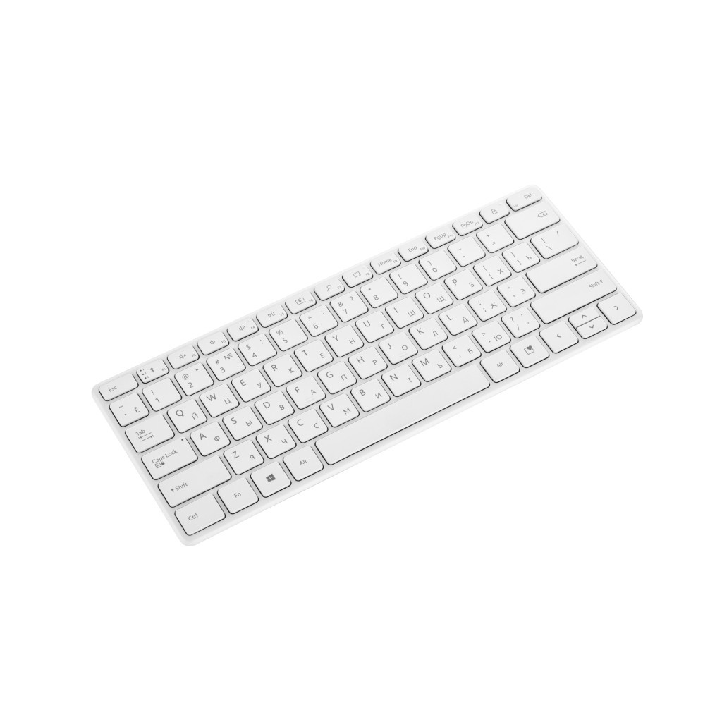 Клавіатура Microsoft Designer Compact Bluetooth Glacier White (21Y-00041) - зображення 5