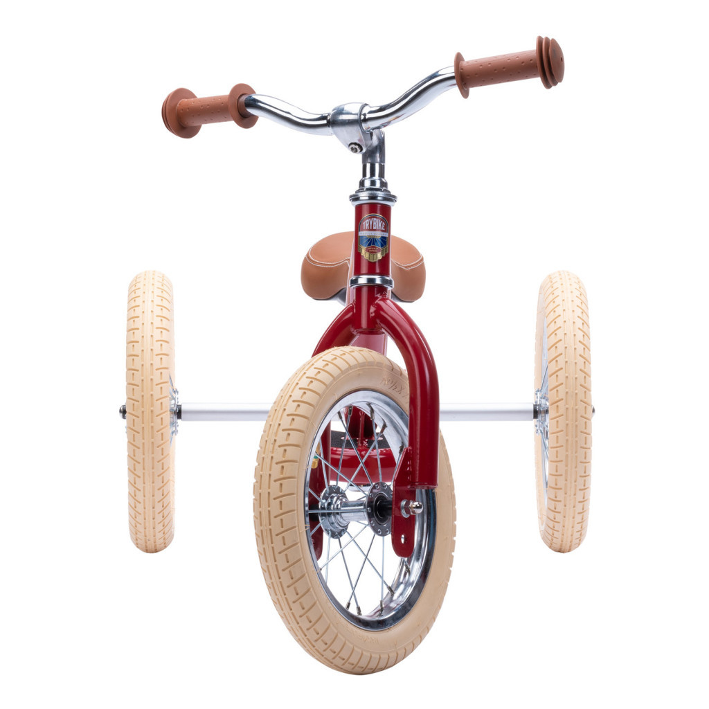 Біговел Trybike триколісний балансуючий рубіновий (TBS-2-RED-VIN+TBS-100-TKV) - зображення 4