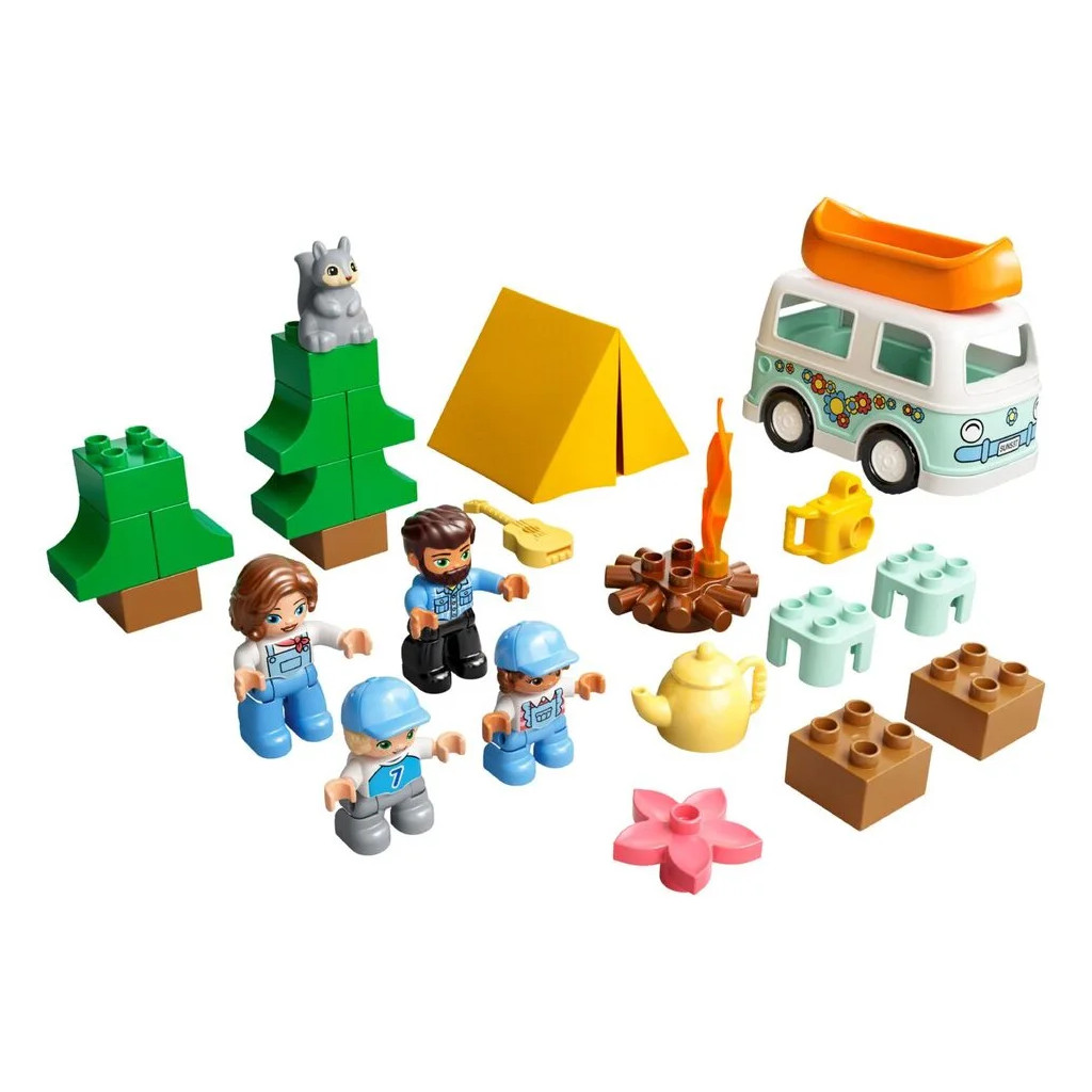 Конструктор LEGO Duplo Сімейний кемпінг (10946) - зображення 12