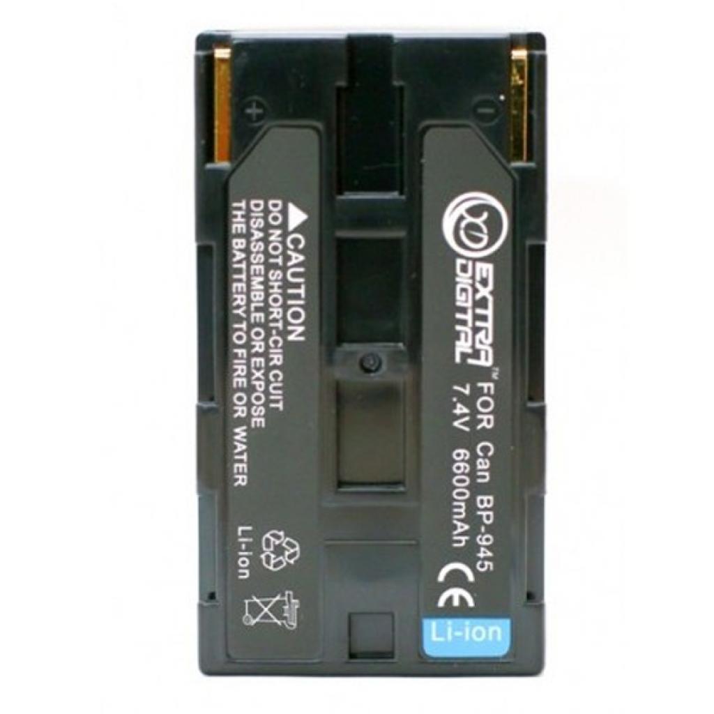 Акумулятор до фото/відео Extradigital Canon BP-945, 950 (DV00DV1018) - изображение 1