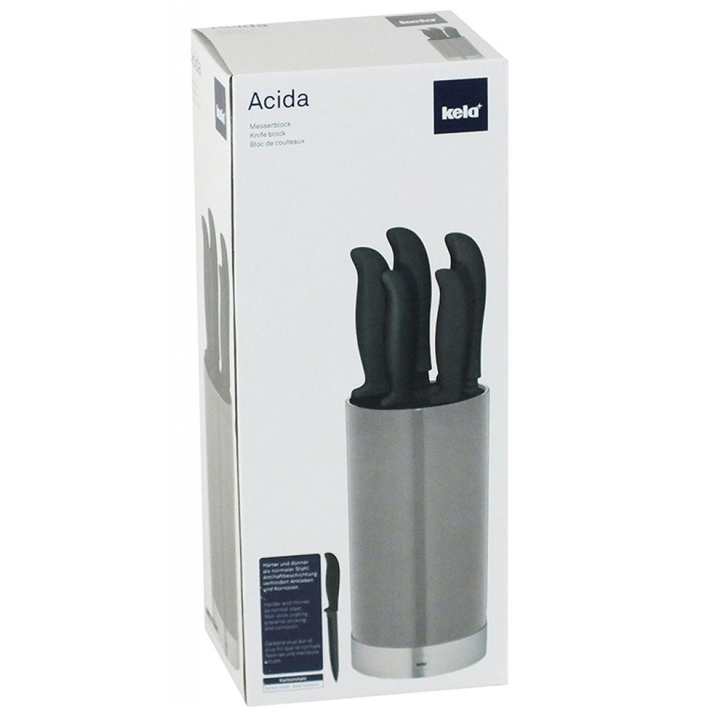 Набір ножів Kela Acida с подставкой 6 предметов Grey (11288) - зображення 6