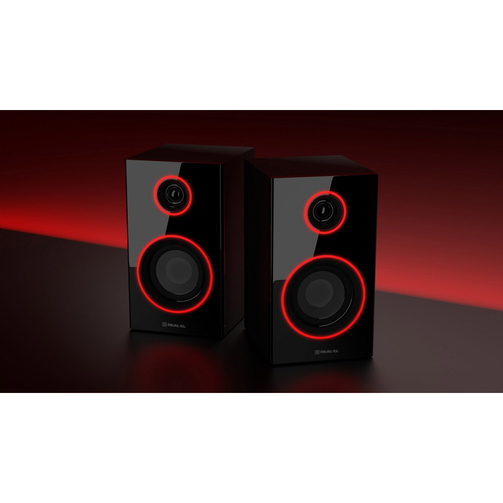 Акустична система REAL-EL S-410 Black (EL121200016) - зображення 8