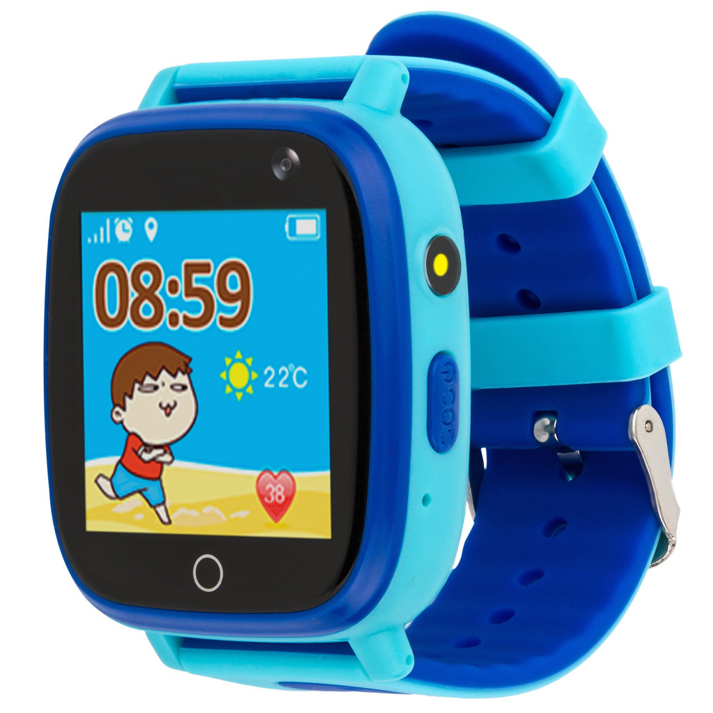 Смарт-годинник Amigo GO001 iP67 Blue (458091) - зображення 1