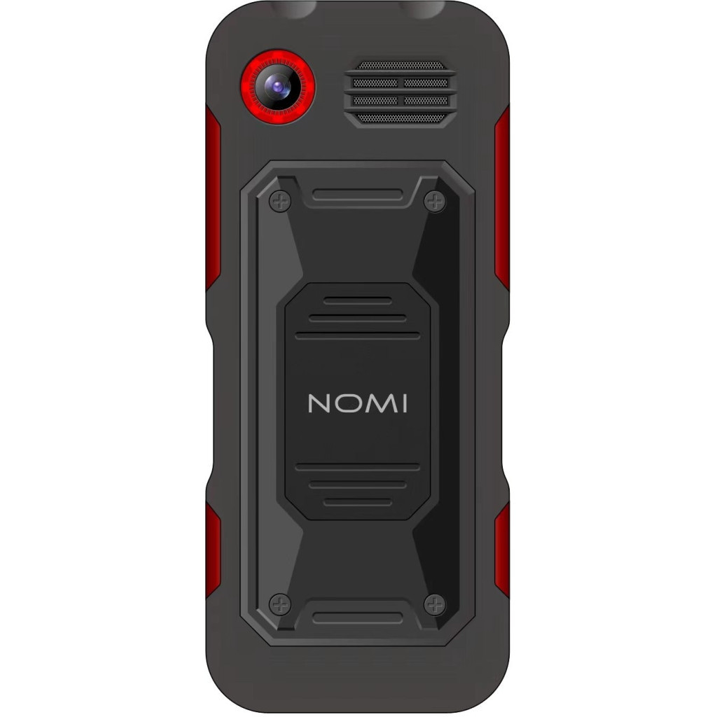 Мобільний телефон Nomi i1850 Black Red - зображення 3