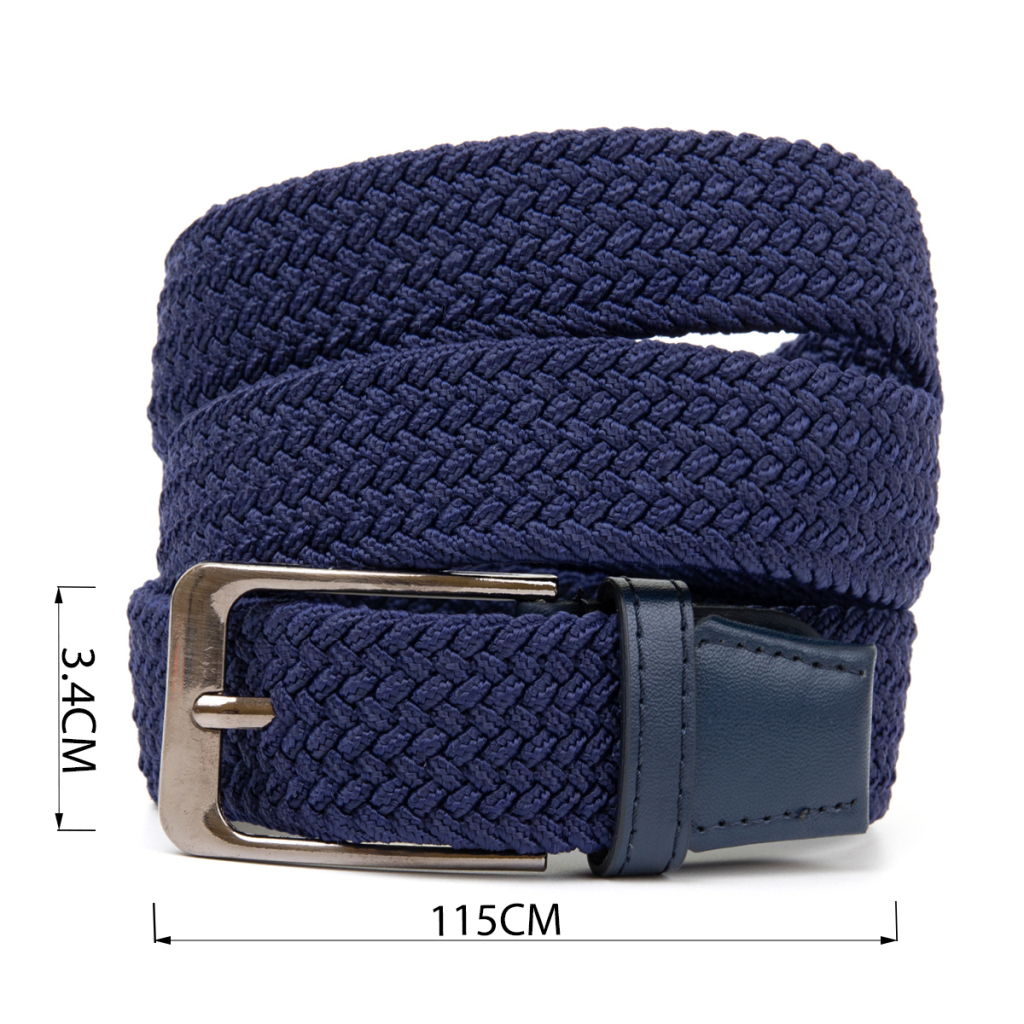 Ремінь Vintage Текстильний чоловічий Синій (20524) - зображення 3