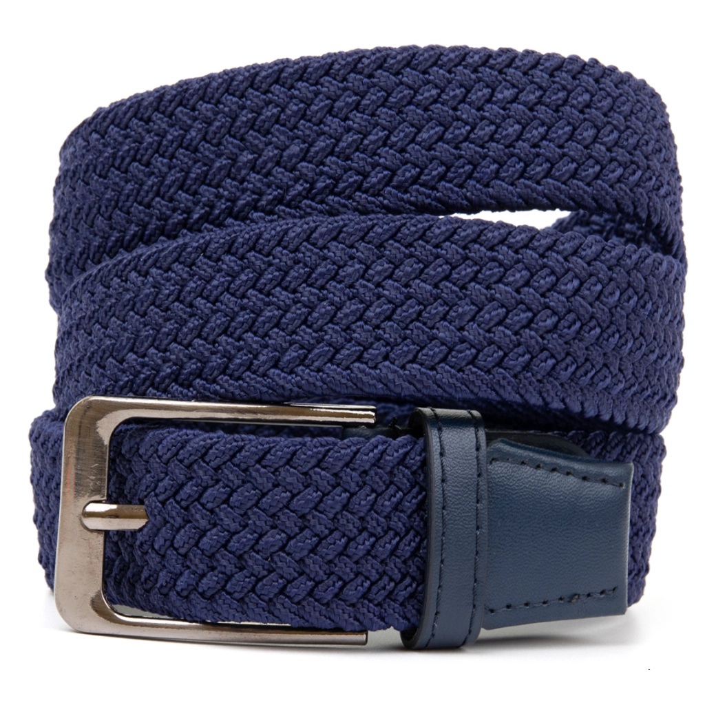 Ремінь Vintage Текстильний чоловічий Синій (20524) - зображення 3
