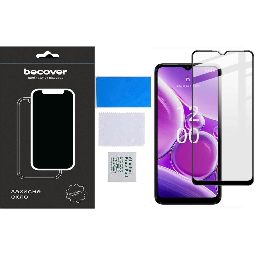 Скло захисне BeCover Nokia G42 5G Black (710729) - зображення 6