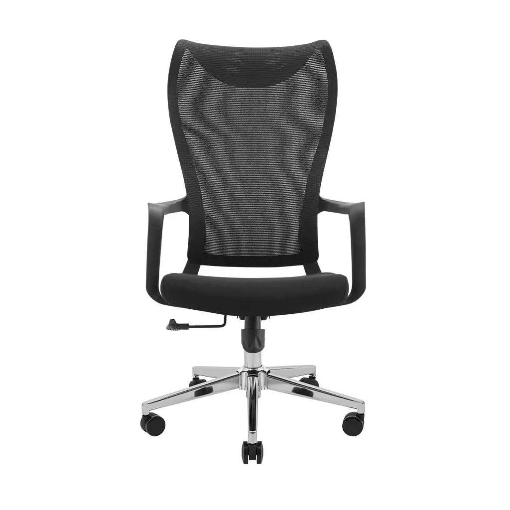 Офісне крісло Richman Етер Хром M-1 (Tilt) Сітка чорна (ADD0003209) - зображення 2