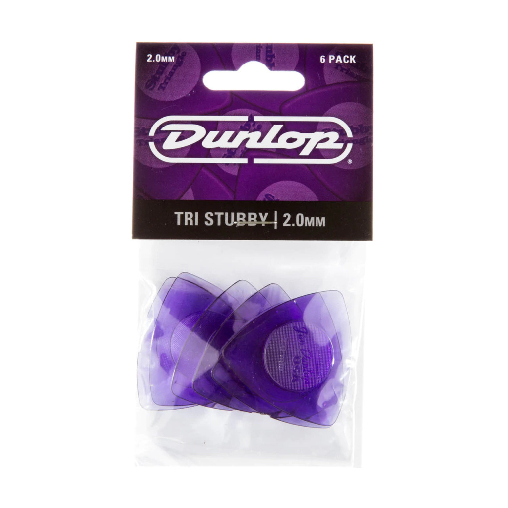 Медіатор Jim Dunlop Tri Stubby Pick 2.00mm 6 шт. (473P2.0) - зображення 3
