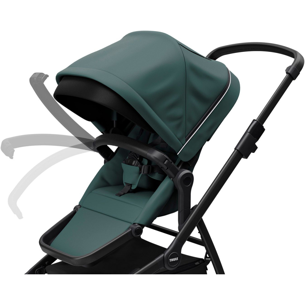 Коляска Thule Sleek (Mallard Green on Black) (TH 11000027) - зображення 7