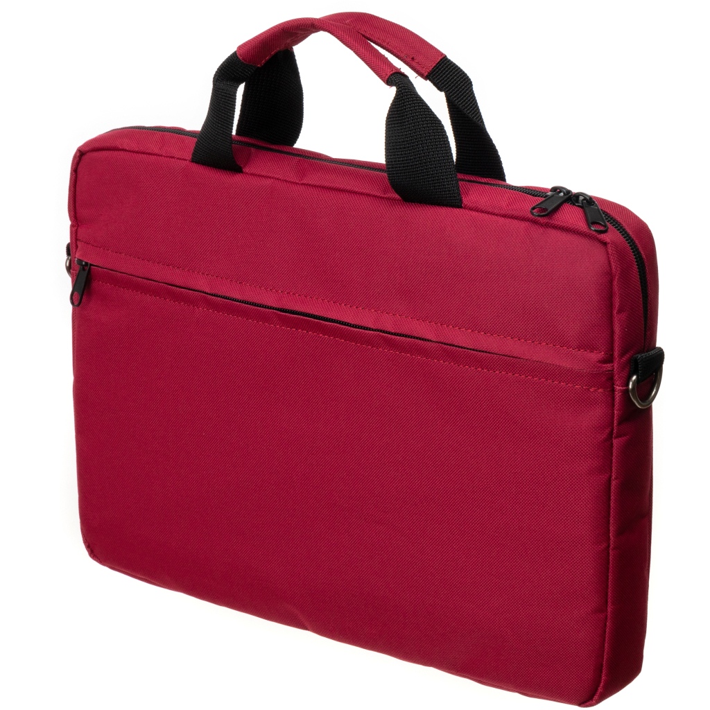 Сумка для ноутбука Vinga 14" NB1402 Burgundy, white print (NB1402UWBY) - зображення 2