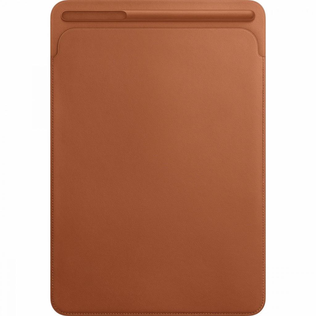 Чохол до планшета Apple Leather Sleeve for 10.5-inch iPad Pro - Saddle Brown (MPU12ZM/A) - зображення 1
