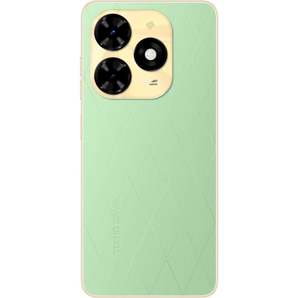 Мобільний телефон Tecno BG7n (Spark 20C 4/128Gb) Magic Skin Green (4894947011764) - зображення 3