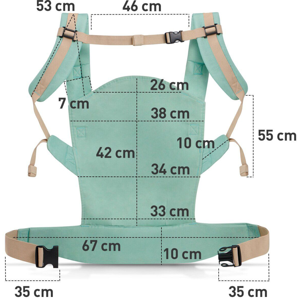 Рюкзак-переноска Kinderkraft Nino Pink (5902533909209) - зображення 7