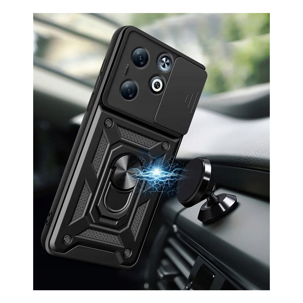 Чохол до мобільного телефона BeCover Military Infinix Smart 9 (X6532) Black (713049) - зображення 4