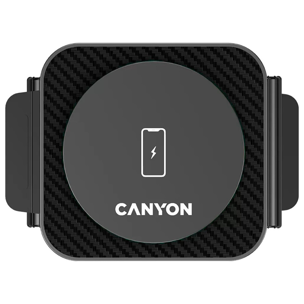 Зарядний пристрій Canyon WS-305 Foldable 3in1 Wireless charger (CNS-WCS305B) - зображення 3