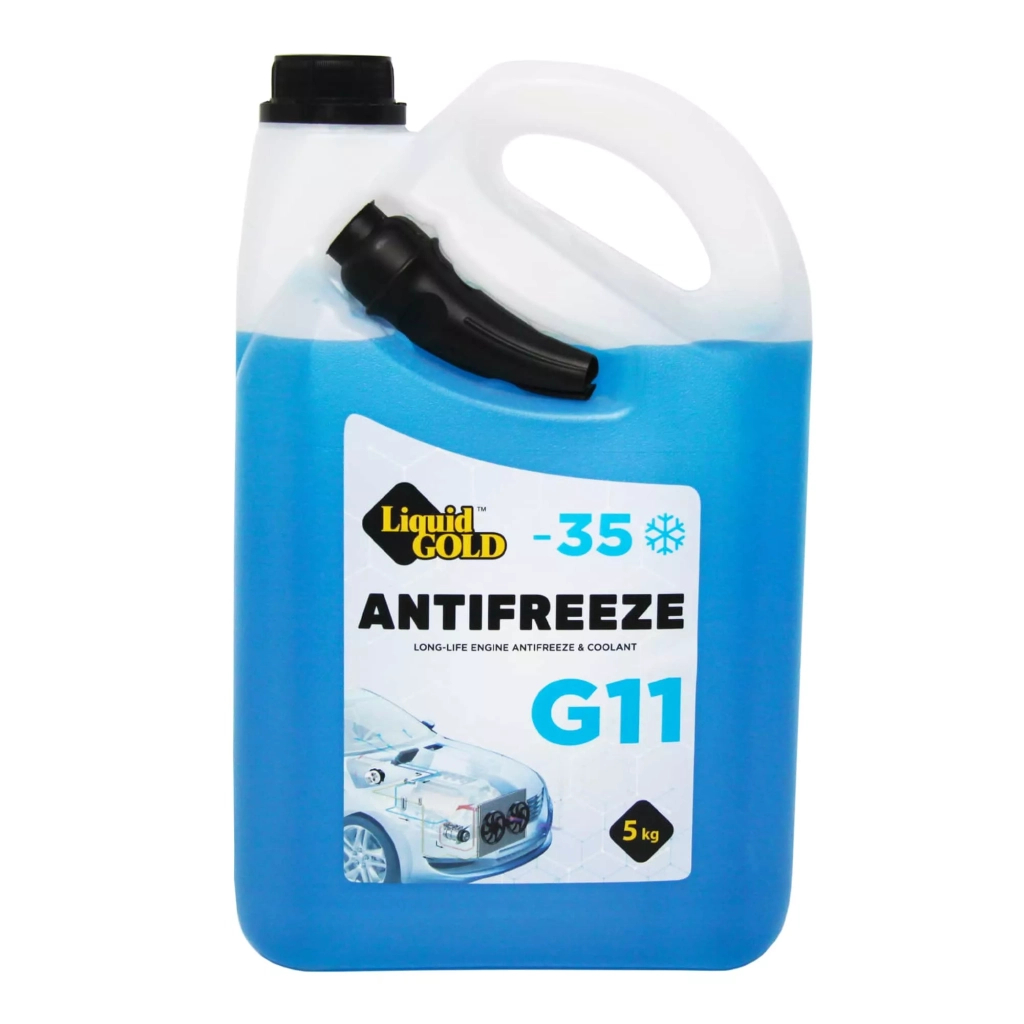 Антифриз Liquid Gold G11 -35°C Синій 5 л (300496) - зображення 1