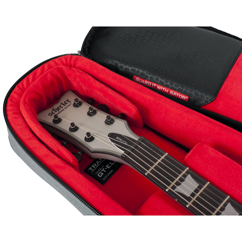Чохол для гітари Gator Transit Series Electric Guitar Bag Grey (GT-ELECTRIC-GRY) - зображення 4
