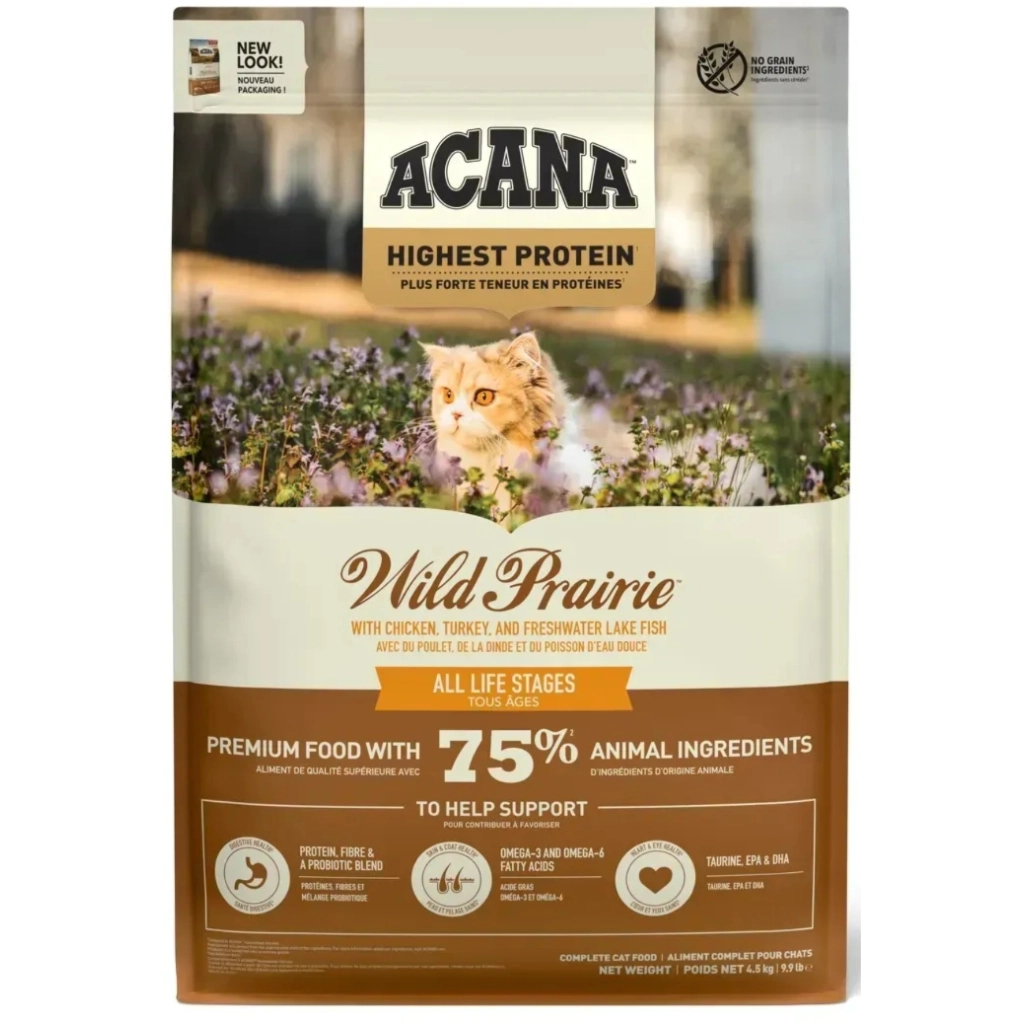 Сухий корм для кішок ACANA Wild Prairie Cat 4.5 кг (0064992714581) - зображення 2