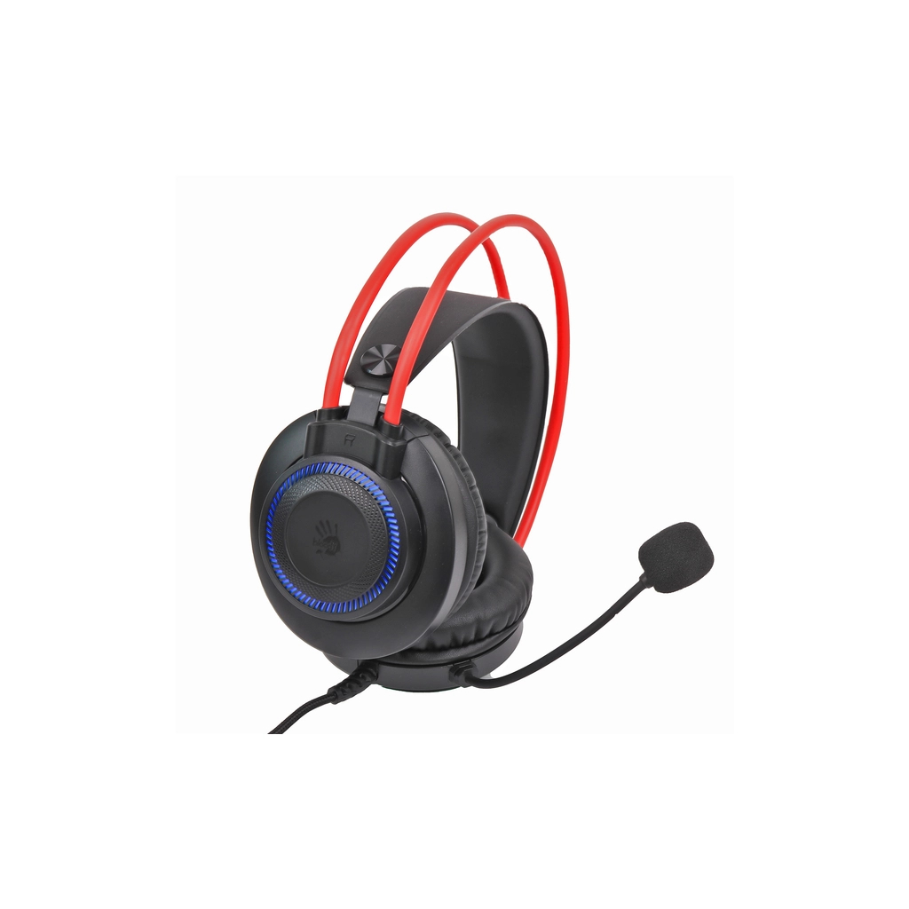 Навушники A4Tech Bloody G200S Black+Red - зображення 3