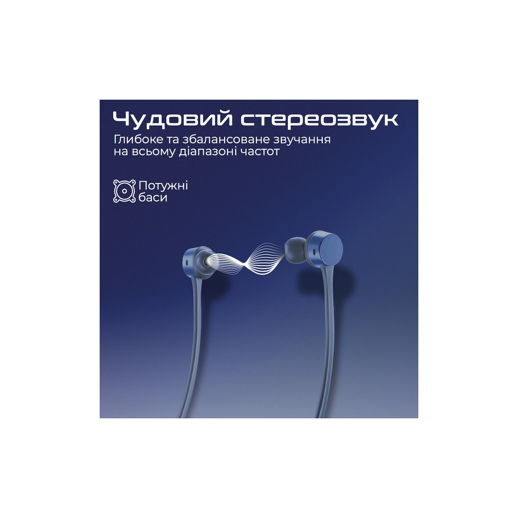 Навушники Promate Civil Blue (civil.blue) - зображення 5