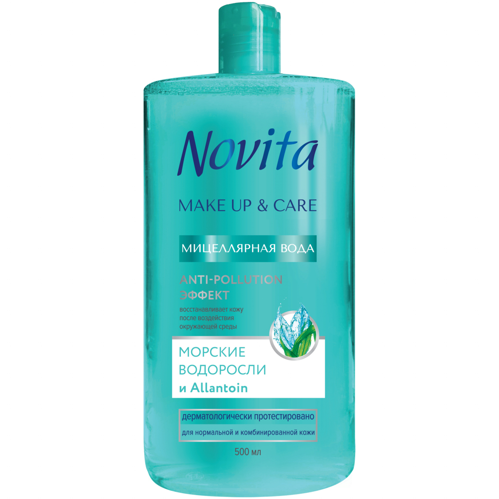 Міцелярна вода Novita Make up & Care 500 мл (5900116041193) - зображення 1