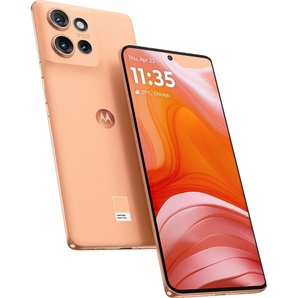 Мобільний телефон Motorola Edge 50 12/512GB Peach Fuzz (PB2U0011RS) - зображення 1