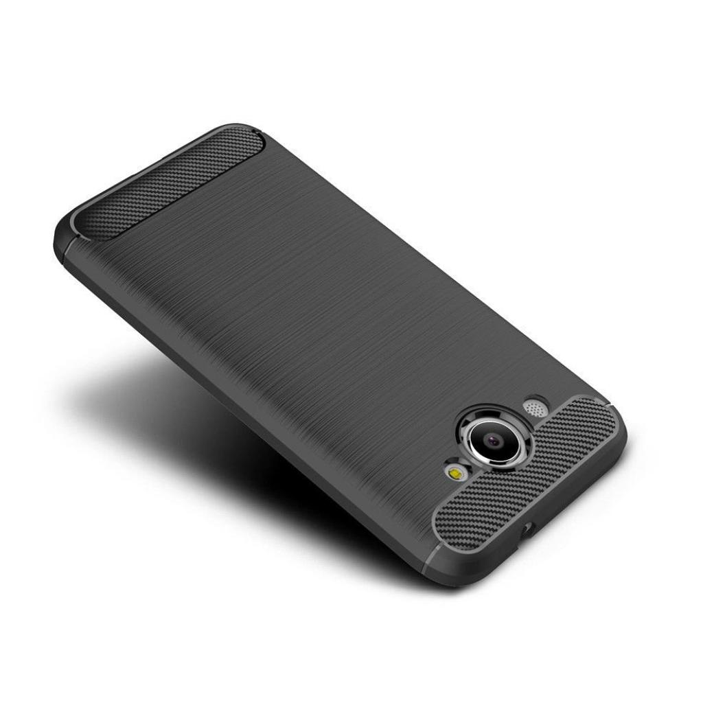 Чохол до мобільного телефона Laudtec для Huawei Y3 2017 Carbon Fiber (Black) (LT-HY32017B) - зображення 2