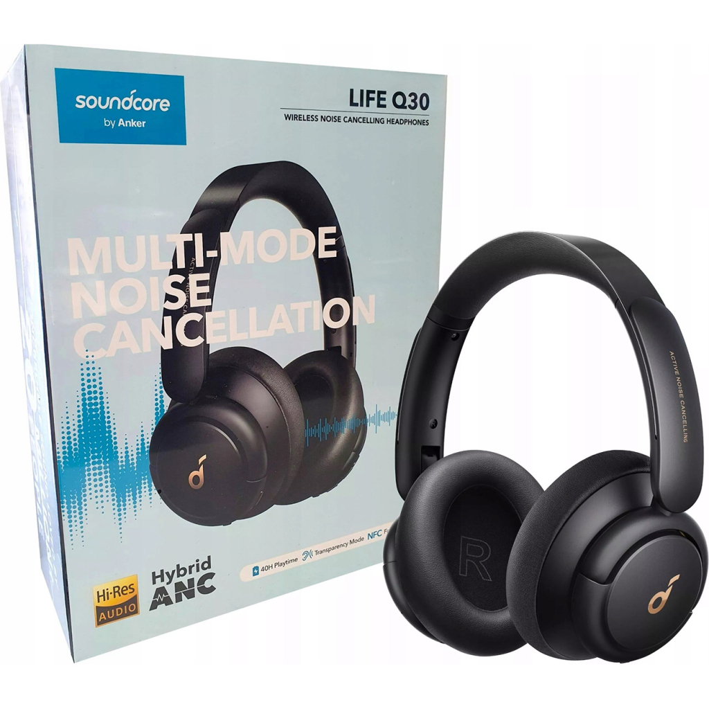 Навушники Anker SoundСore Life Q30 Black (A3028011) - зображення 2