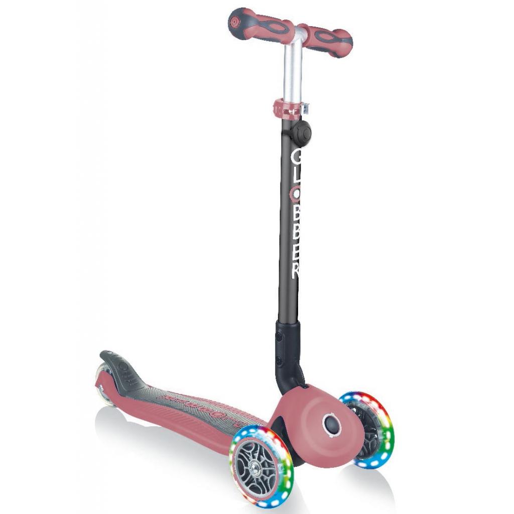 Самокат Globber Go Up Deluxe Lights Led 5 в 1 рожевий (646-210) - изображение 4