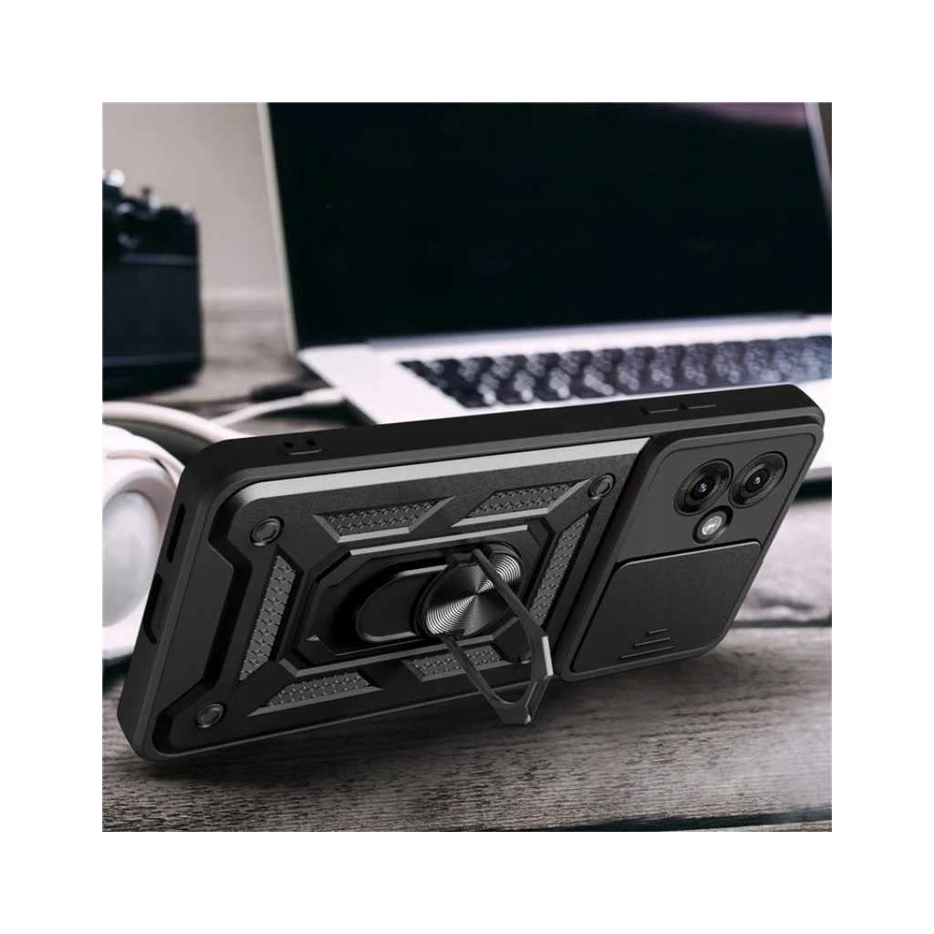 Чохол до мобільного телефона BeCover Military Motorola Moto G55 Black (713056) - зображення 3