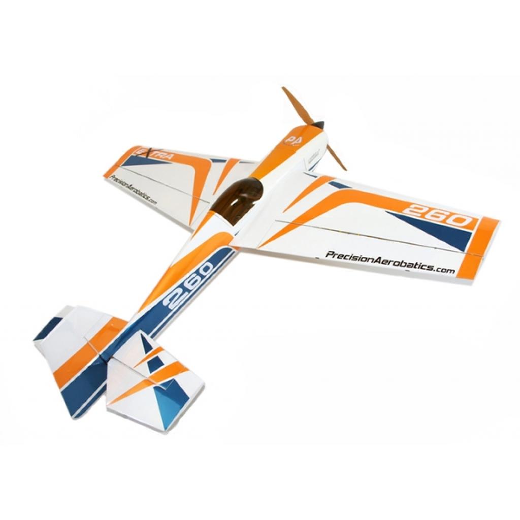 Радіокерована іграшка Precision Aerobatics Літак Extra 260 1219мм KIT (жовтий) (PA-EXT-YELLOW) - зображення 1