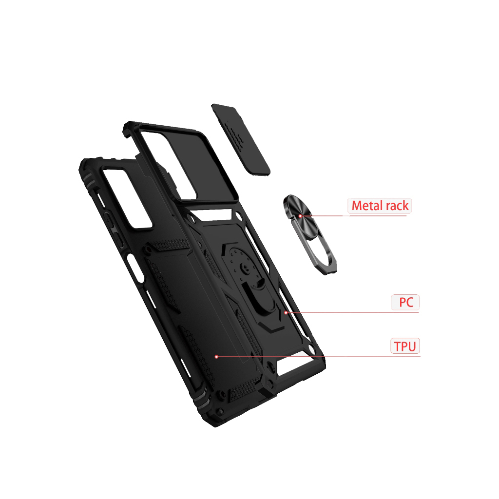 Чохол до мобільного телефона BeCover Military Samsung Galaxy S21 FE SM-G990 Black (707364) - зображення 4