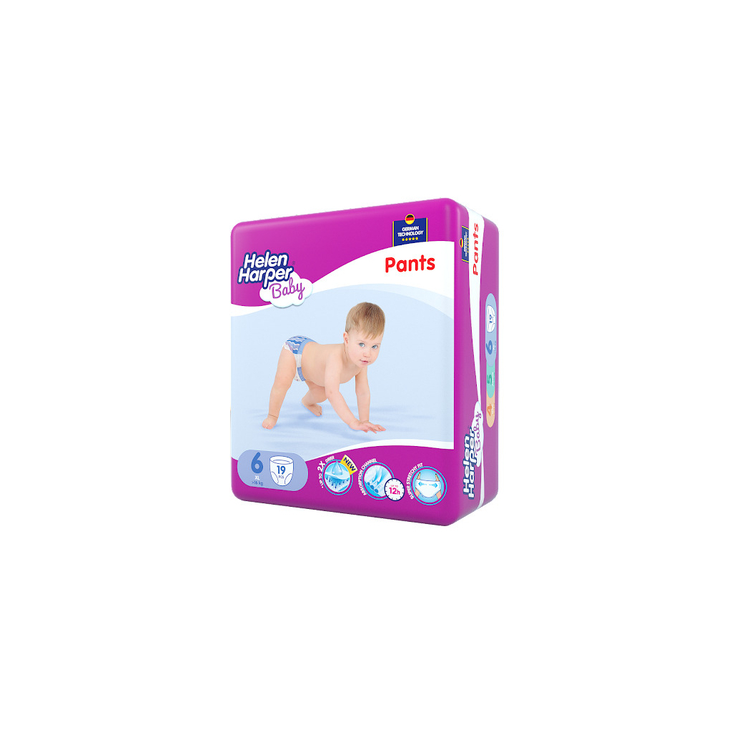 Підгузки Helen Harper Baby XL 16+ кг 19 шт (271238) - зображення 1