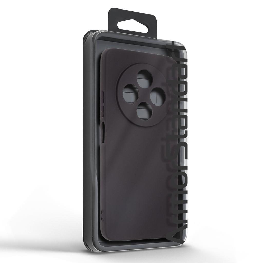 Чохол до мобільного телефона Armorstandart Matte Slim Fit Xiaomi Poco M7 5G Camera cover Black (ARM85162) - зображення 5