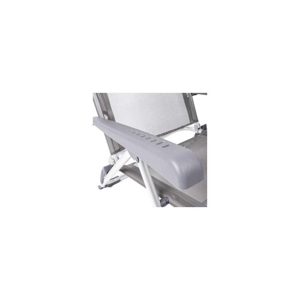 Крісло складане Bo-Camp Saint-Tropez Grey (1204796) (DAS303395) - зображення 11