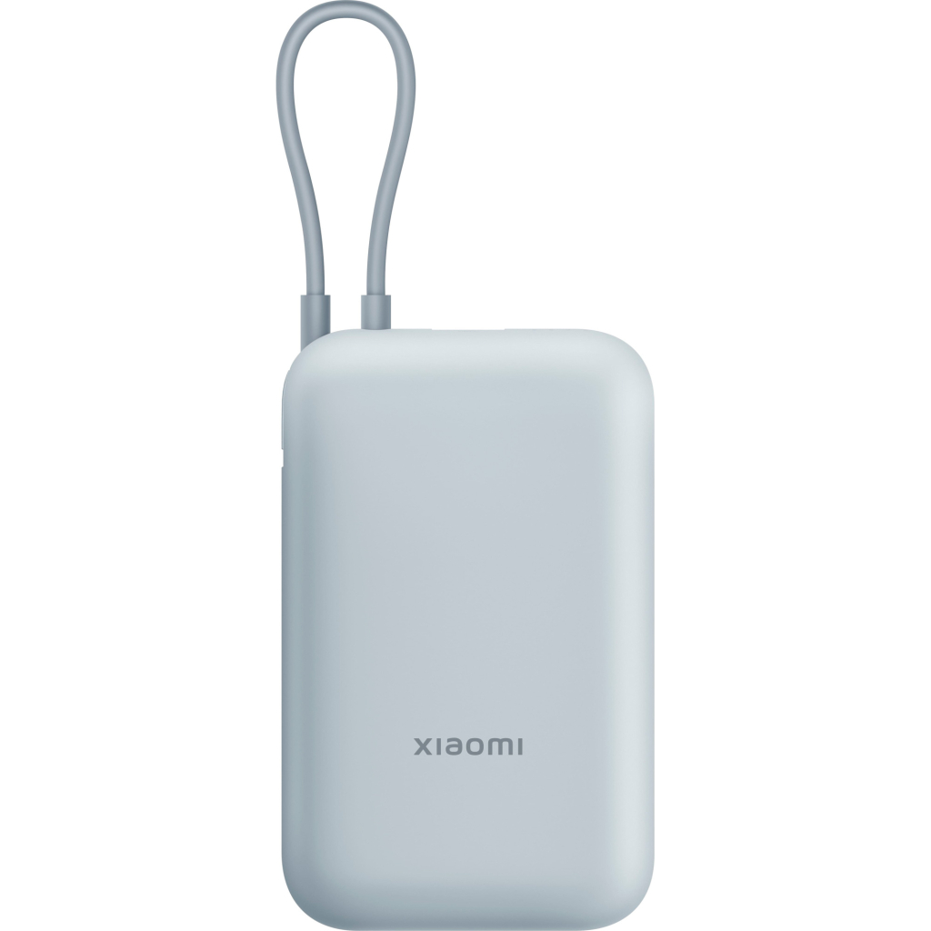 Батарея універсальна Xiaomi 10000mAh 22.5W, Integrated Cable, blue (BHR9073GL) - зображення 2