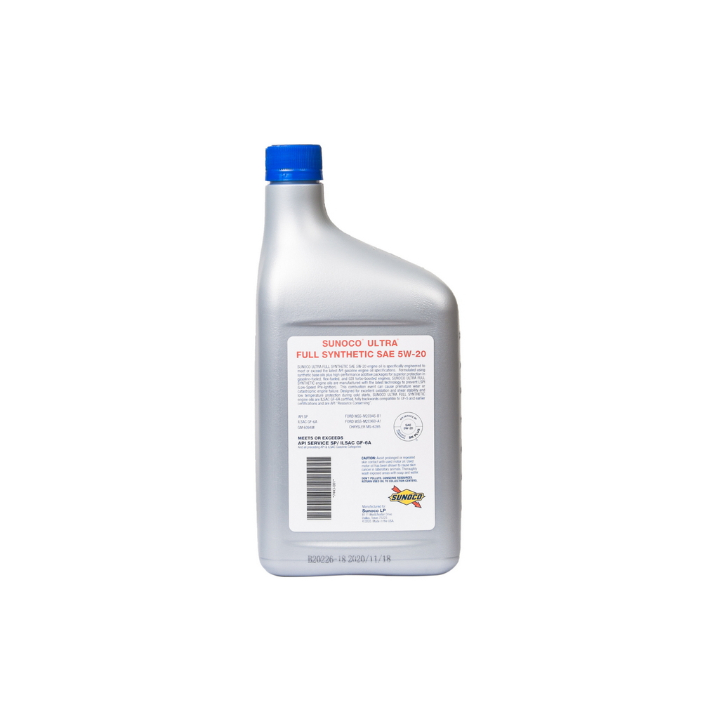 Моторна олива Sunoco Ultra SP/GF-6A 5W-20, 0,946л. - зображення 2