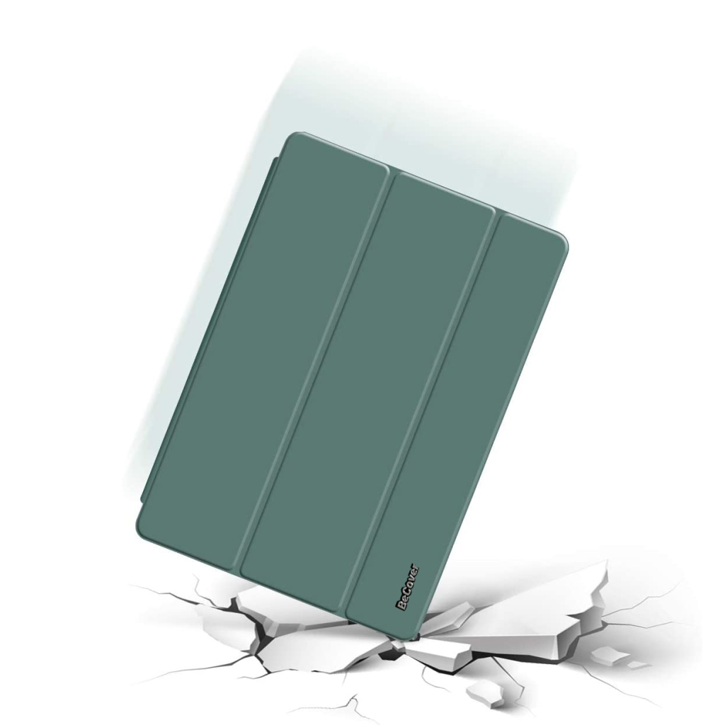 Чохол до планшета BeCover Tri Fold Soft TPU Silicone Apple iPad 10.9" 2022 Dark Green (708519) - зображення 4